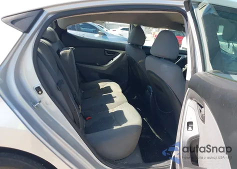 2013 Hyundai Elantra Gls from USA, damaged, VIN KMHDH4AEXDU921969